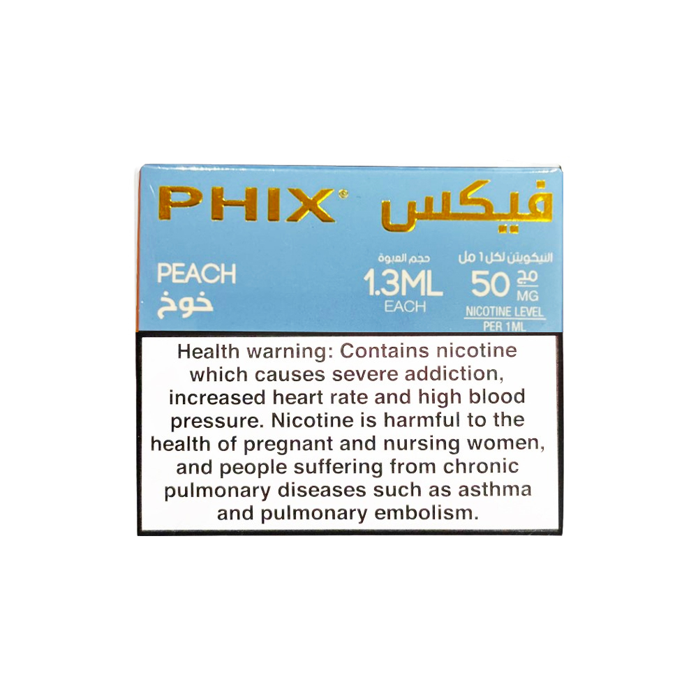 PHIX PEACH ICE 50MG 1.3ML