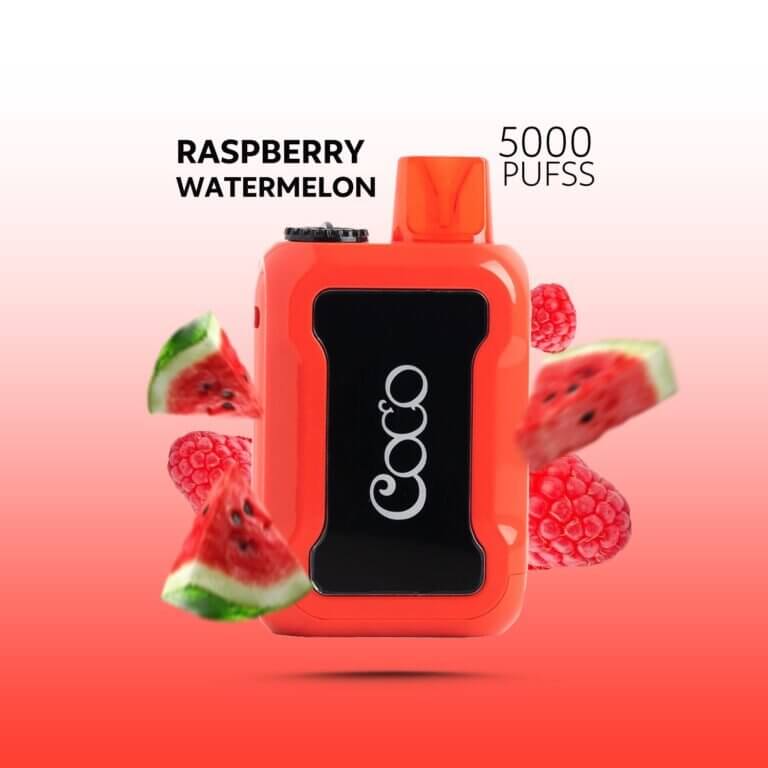 كوكو 5000 سحبه توت مع رقي 50 نيكوتين