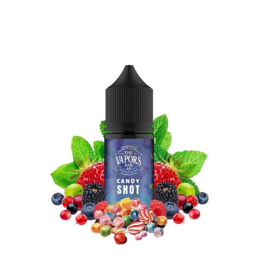THE VAPORS BAR CANDY SHOT MIX BERRIES CANDY WITH MINT 25MG